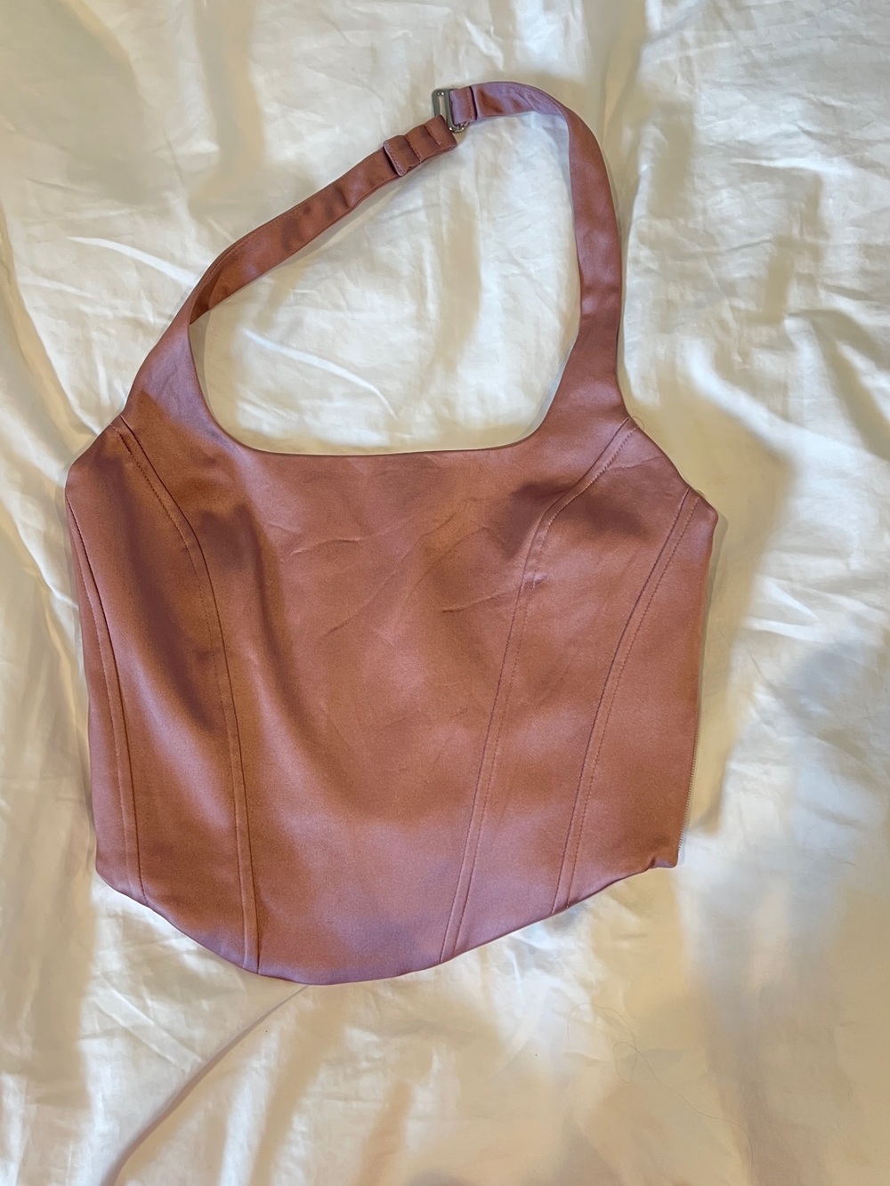 Wilfred Mauve Halter Corset Camisole